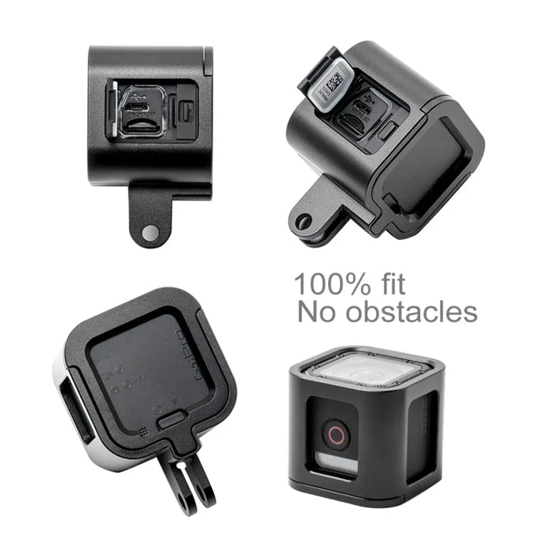 โครงป้องกันอลูมิเนียม CNC PULUZ พร้อมกรอบประกันสำหรับ GoPro HERO5 Session /HERO4 Session /HERO Session สำหรับ HERO4 Session พร้อมกรอบ, สำหรับ HERO5 Session พร้อมกรอบ, สำหรับ HERO5 Session