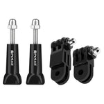 แขนหมุนปรับได้ 3 ทิศทางพร้อมสกรูยาว 2 ตัวสำหรับขากล้อง PULUZ Jaws Flex Clamp Mount สำหรับ GoPro, Insta360, DJI และกล้องแอคชั่นอื่นๆ