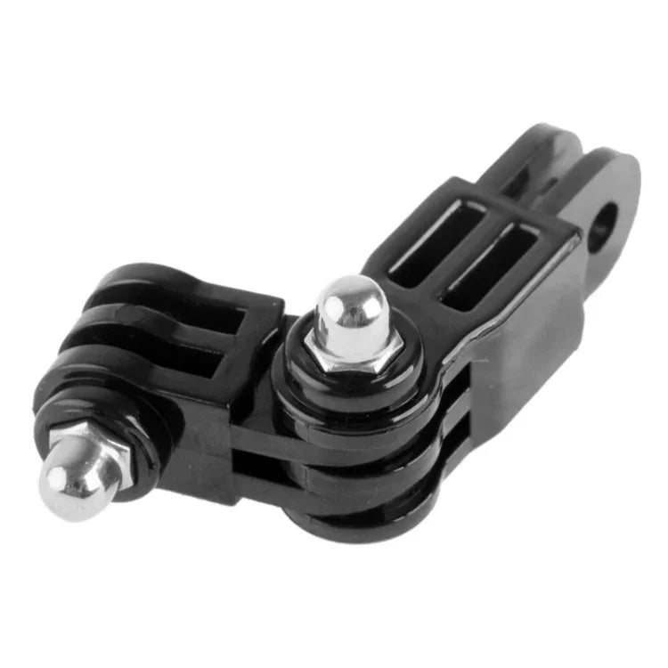 แขนหมุนปรับได้ 3 ทิศทางพร้อมสกรูยาว 2 ตัวสำหรับขากล้อง PULUZ Jaws Flex Clamp Mount สำหรับ GoPro, Insta360, DJI และกล้องแอคชั่นอื่นๆ