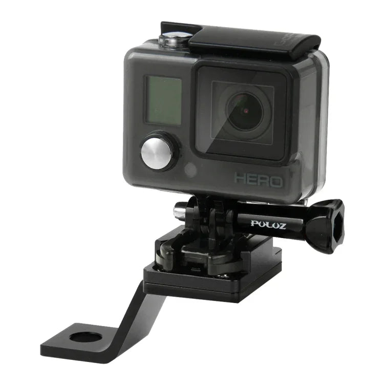 ขาตั้งโลหะติดตั้งมอเตอร์ไซค์ PULUZ สำหรับกล้องแอคชั่น GoPro, Insta360, DJI และอื่นๆ, ขาตั้งติดตั้ง 1 (สีดำ), ขาตั้งติดตั้ง 1 (สีเงิน), ขาตั้งติดตั้ง 1 (สีแดง), ขาตั้งติดตั้ง 1 (สีน้ำเงิน), ขาตั้งติดตั้ง 1 (สีทอง)