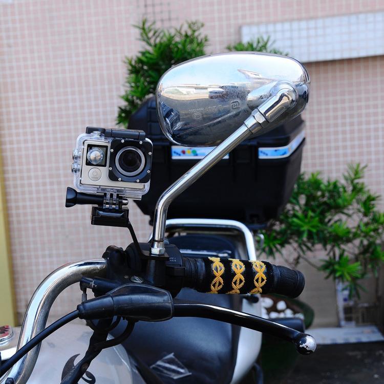 ขาตั้งโลหะติดตั้งมอเตอร์ไซค์ PULUZ สำหรับกล้องแอคชั่น GoPro, Insta360, DJI และอื่นๆ, ขาตั้งติดตั้ง 1 (สีดำ), ขาตั้งติดตั้ง 1 (สีเงิน), ขาตั้งติดตั้ง 1 (สีแดง), ขาตั้งติดตั้ง 1 (สีน้ำเงิน), ขาตั้งติดตั้ง 1 (สีทอง)