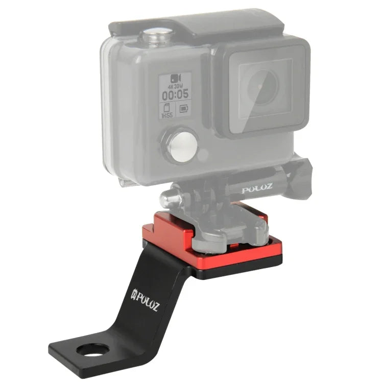 ขาตั้งโลหะติดตั้งมอเตอร์ไซค์ PULUZ สำหรับกล้องแอคชั่น GoPro, Insta360, DJI และอื่นๆ, ขาตั้งติดตั้ง 1 (สีดำ), ขาตั้งติดตั้ง 1 (สีเงิน), ขาตั้งติดตั้ง 1 (สีแดง), ขาตั้งติดตั้ง 1 (สีน้ำเงิน), ขาตั้งติดตั้ง 1 (สีทอง)