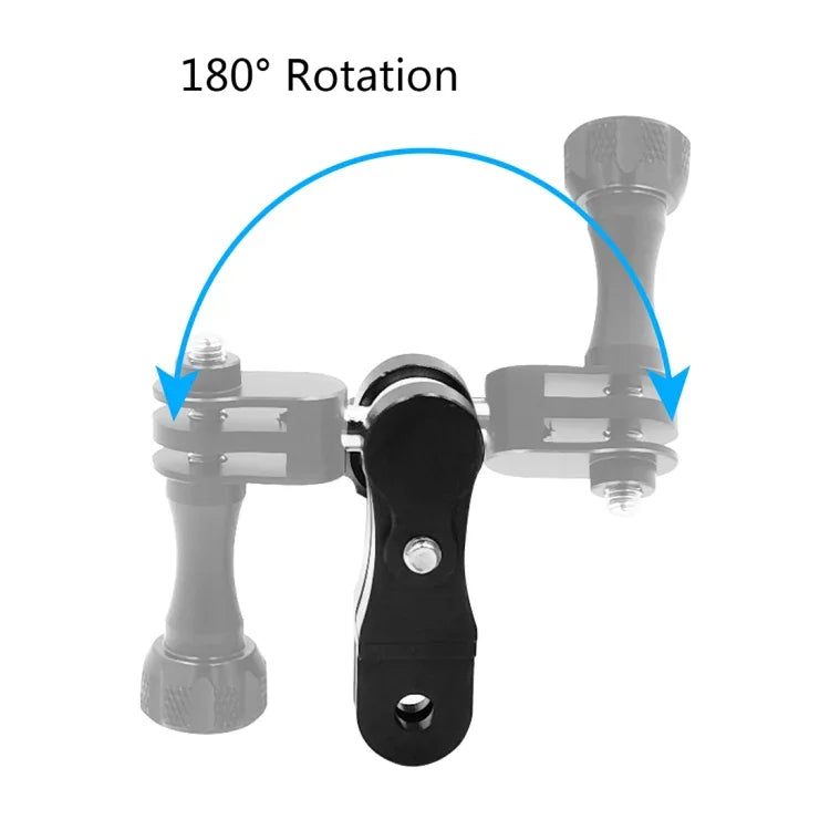 ขาตั้งบอลจอยต์อะลูมิเนียม CNC PULUZ พร้อมสกรูยาว 2 ตัว สำหรับ GoPro, Insta360, DJI และกล้องแอคชั่นอื่นๆ, สต็อก CN