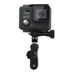 ขาตั้งบอลจอยต์อะลูมิเนียม CNC PULUZ พร้อมสกรูยาว 2 ตัว สำหรับ GoPro, Insta360, DJI และกล้องแอคชั่นอื่นๆ, สต็อก CN