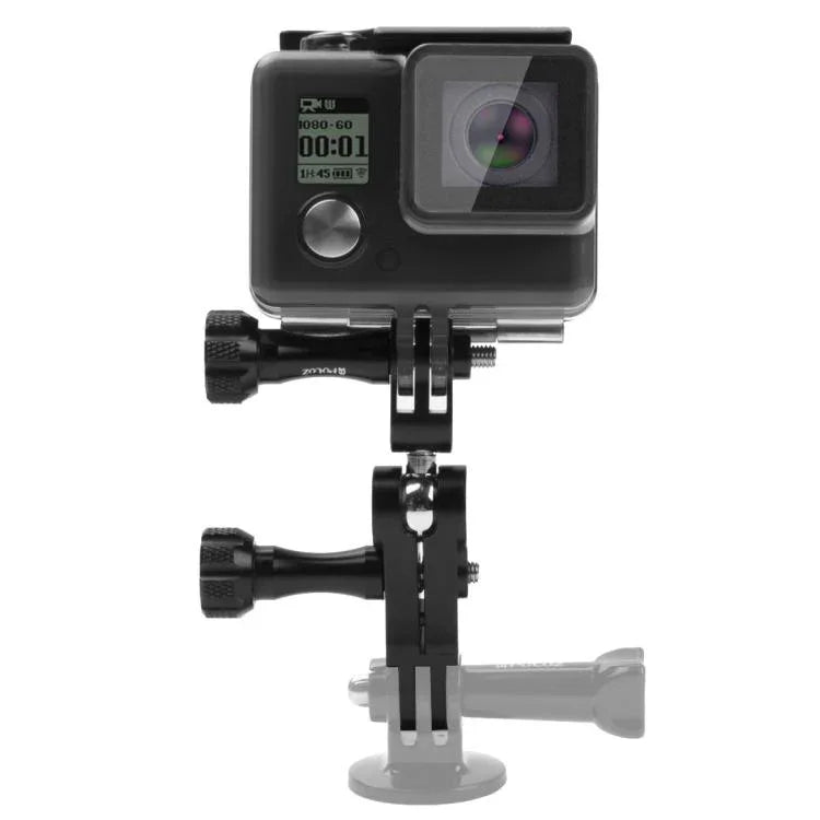 ขาตั้งบอลจอยต์อะลูมิเนียม CNC PULUZ พร้อมสกรูยาว 2 ตัว สำหรับ GoPro, Insta360, DJI และกล้องแอคชั่นอื่นๆ, สต็อก CN