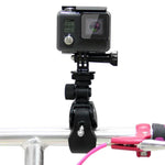 ที่ยึดแฮนด์จักรยานและมอเตอร์ไซค์ PULUZ พร้อมขาตั้งกล้องและสกรู สำหรับ GoPro, Insta360, DJI และกล้องแอคชั่นอื่นๆ, ขาตั้งยาว