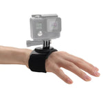สายรัดข้อมือ แขน ขา 3-in-1 PULUZ พร้อมขาตั้งหมุน 360 องศา สำหรับ GoPro, Insta360, DJI และกล้องแอคชั่นอื่นๆ, สายรัดแขนและขา