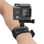 สายรัดข้อมือ แขน ขา 3-in-1 PULUZ พร้อมขาตั้งหมุน 360 องศา สำหรับ GoPro, Insta360, DJI และกล้องแอคชั่นอื่นๆ, สายรัดแขนและขา