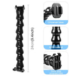 ขาจับแบบยืดหยุ่น Jaws Mount สำหรับกล้องกีฬาแอคชั่น PULUZ สำหรับ GoPro, Insta360, DJI และกล้องแอคชั่นอื่นๆ, ขาจับ Jaws