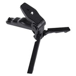 ขาตั้งพับจับถนัดมือ PULUZ พร้อมอะแดปเตอร์และสกรูสำหรับกล้องแอคชั่น GoPro, Insta360, DJI และอื่นๆ, รับน้ำหนักสูงสุด: 2 กก.
