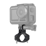 อะแดปเตอร์ติดตั้งบนแฮนด์จักรยานอลูมิเนียม PULUZ สำหรับกล้องแอคชั่น GoPro, Insta360, DJI และอื่นๆ, ติดตั้งอลูมิเนียม