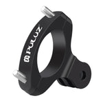 อะแดปเตอร์ติดตั้งบนแฮนด์จักรยานอลูมิเนียม PULUZ สำหรับกล้องแอคชั่น GoPro, Insta360, DJI และอื่นๆ, ติดตั้งอลูมิเนียม