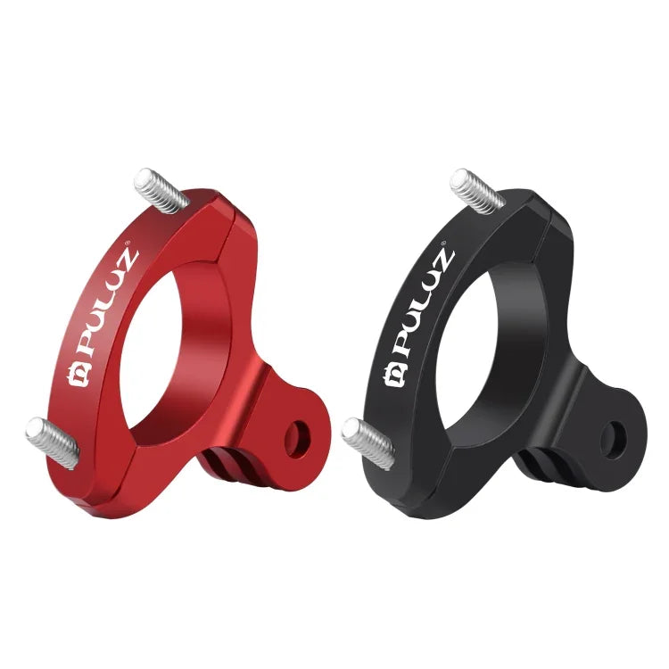 อะแดปเตอร์ติดตั้งบนแฮนด์จักรยานอลูมิเนียม PULUZ สำหรับกล้องแอคชั่น GoPro, Insta360, DJI และอื่นๆ, ติดตั้งอลูมิเนียม