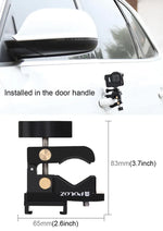 ขาอลูมิเนียมอัลลอยด์ PULUZ ที่หนีบติดตั้งอเนกประสงค์สำหรับ GoPro, Insta360, DJI และกล้องแอคชั่นอื่นๆ, ขาหนีบติดตั้ง