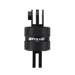 อะแดปเตอร์ขาตั้งกล้องหมุน CNC 360 องศา PULUZ สำหรับ GoPro, Insta360, DJI และกล้องแอคชันอื่นๆ, อะแดปเตอร์ขยายแขนหมุน