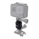 อะแดปเตอร์ขาตั้งกล้องหมุน CNC 360 องศา PULUZ สำหรับ GoPro, Insta360, DJI และกล้องแอคชันอื่นๆ, อะแดปเตอร์ขยายแขนหมุน
