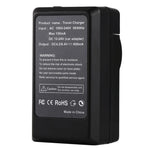 PULUZ ที่ชาร์จแบตเตอรี่กล้องดิจิทัลสำหรับแบตเตอรี่ Casio NP-110, ที่ชาร์จรถยนต์ NP-110