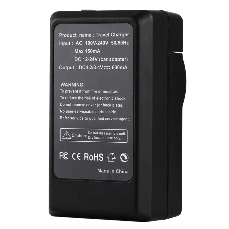 PULUZ ที่ชาร์จแบตเตอรี่กล้องดิจิทัลสำหรับแบตเตอรี่ Casio NP-110, ที่ชาร์จรถยนต์ NP-110