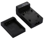 PULUZ ที่ชาร์จแบตเตอรี่กล้องดิจิทัลสำหรับแบตเตอรี่ Casio NP-110, ที่ชาร์จรถยนต์ NP-110