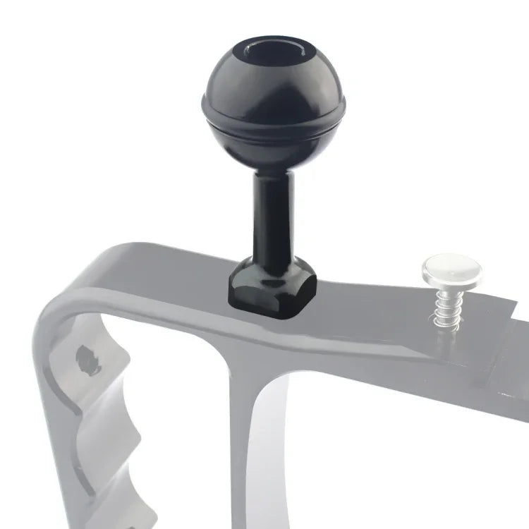 ขาติดตั้งอะแดปเตอร์บอลอลูมิเนียมสกรู 1/4 นิ้ว PULUZ สำหรับ GoPro, Insta360, DJI และกล้องแอคชั่นอื่นๆ, เส้นผ่านศูนย์กลาง: 2.5 ซม., สกรู 1/4 นิ้ว (สีดำ), สกรู 1/4 นิ้ว (สีน้ำเงิน)