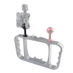 ขาติดตั้งอะแดปเตอร์บอลอลูมิเนียมสกรู 1/4 นิ้ว PULUZ สำหรับ GoPro, Insta360, DJI และกล้องแอคชั่นอื่นๆ, เส้นผ่านศูนย์กลาง: 2.5 ซม., สกรู 1/4 นิ้ว (สีดำ), สกรู 1/4 นิ้ว (สีน้ำเงิน)