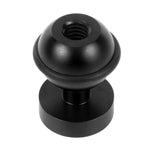 ข้อต่อเมาท์หัวบอลอะลูมิเนียม CNC PULUZ สำหรับ GoPro, Insta360, DJI และกล้องแอคชันอื่นๆ, เส้นผ่านศูนย์กลาง: 2.5cm, อะลูมิเนียม CNC (สีดำ)