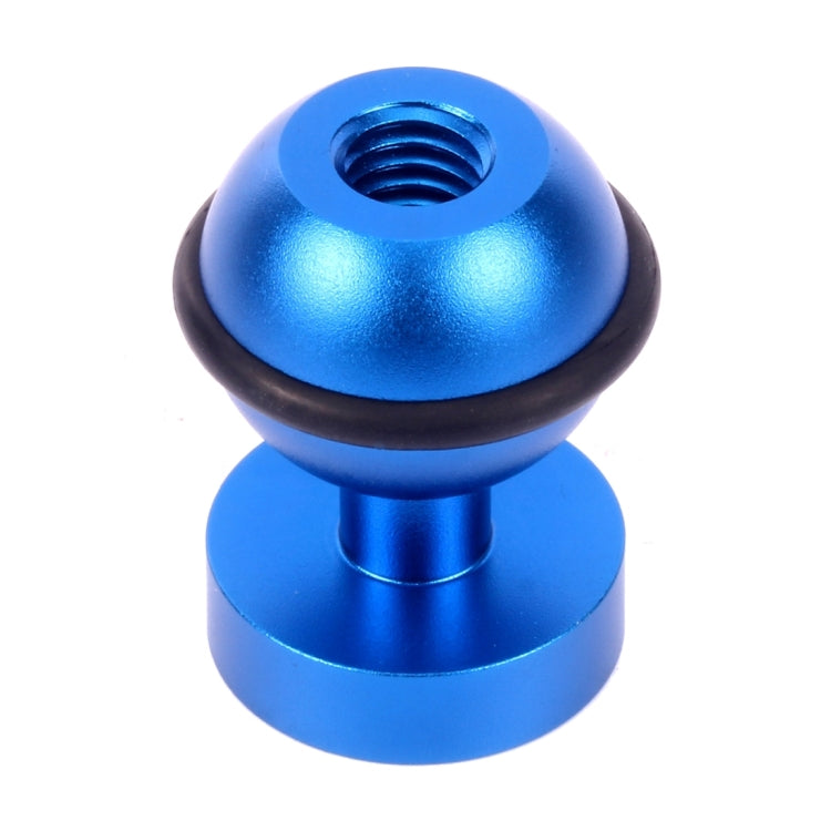 ข้อต่อเมาท์หัวบอลอะลูมิเนียม CNC PULUZ สำหรับ GoPro, Insta360, DJI และกล้องแอคชันอื่นๆ, เส้นผ่านศูนย์กลาง: 2.5cm, อะลูมิเนียม CNC (สีดำ)