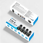 ไมโครโฟนไร้สาย PULUZ 4 TX + 1 RX แบบ Lavalier, Type-C 4 TX + 1 RX
