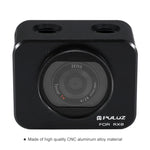 PULUZ for Sony RX0 Aluminum Alloy Protective Cage + 37mm UV Filter Lens + Lens Sunshade with Screws and Screwdrivers, Cage Black, Cage Gold, Cage Blue, Cage Red, Cage Silver