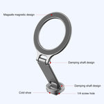 Foldable MagSafe Magnet Cold Shoe On-Camera Phone Mount, Cold Shoe Mount