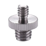 สกรูอะแดปเตอร์เกลียวผู้ชาย 1/4 นิ้วเป็นเกลียวผู้ชาย 3/8 นิ้ว PULUZ, 1/4 ผู้ชายเป็น 3/8 ผู้ชาย