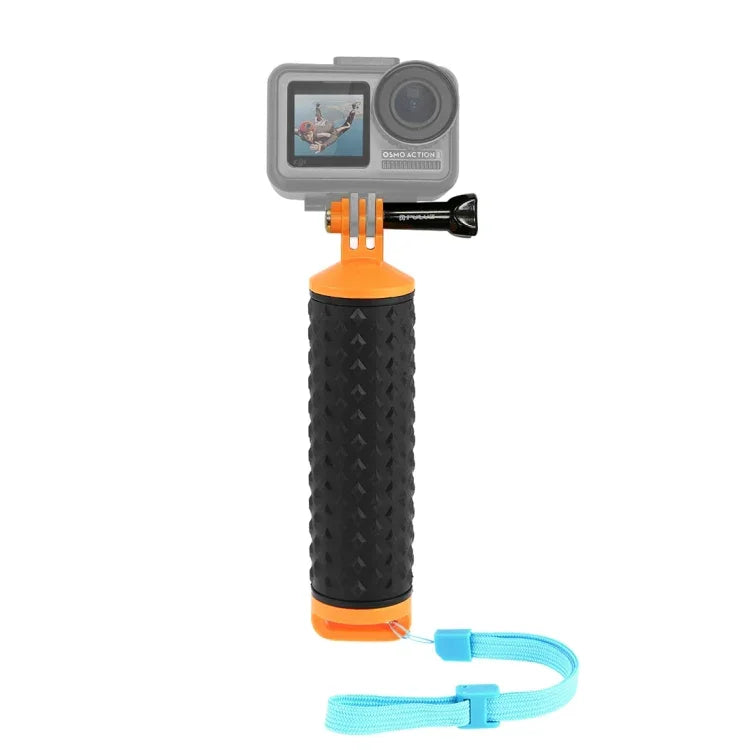 ด้ามจับลอยน้ำ PULUZ พร้อมสายรัดสำหรับกล้อง GoPro HERO10 Black / HERO9 Black / HERO8 Black / HERO7 /6 /5 /5 Session /4 Session /4 /3+ /3 /2 /1, Xiaoyi และกล้องแอคชั่นอื่นๆ, ด้ามจับลอยน้ำ