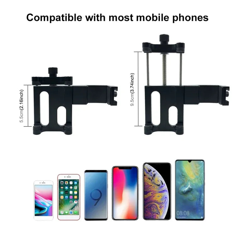 PULUZ ขาจับขยายอลูมิเนียมอัลลอยด์อเนกประสงค์สำหรับสมาร์ทโฟน สำหรับ DJI OSMO Pocket / Pocket 2, ขาจับยึด