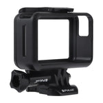 กรงป้องกันกรอบมาตรฐาน ABS สำหรับ DJI Osmo Action พร้อมตะขอและฐานยึดสกรู, ABS