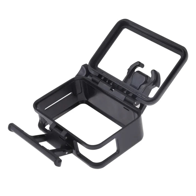 กรงป้องกันกรอบมาตรฐาน ABS สำหรับ DJI Osmo Action พร้อมตะขอและฐานยึดสกรู, ABS