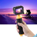 กรงป้องกันกรอบมาตรฐาน ABS สำหรับ DJI Osmo Action พร้อมตะขอและฐานยึดสกรู, ABS