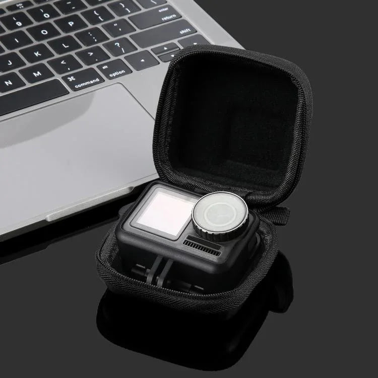 กระเป๋าเก็บของพกพาคาร์บอนไฟเบอร์ขนาดเล็ก PULUZ สำหรับ DJI OSMO Action