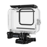 เคสกันน้ำลึก 60 เมตรสำหรับดำน้ำ PULUZ สำหรับกล้อง GoPro HERO8 Black, สำหรับ GoPro HERO8 Black
