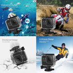 เคสกันน้ำลึก 60 เมตรสำหรับดำน้ำ PULUZ สำหรับกล้อง GoPro HERO8 Black, สำหรับ GoPro HERO8 Black
