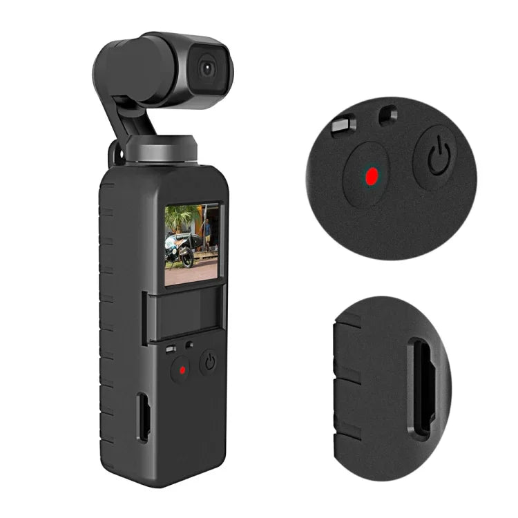 ชุดเคสซิลิโคนลายเพชร 2-in-1 สำหรับ DJI OSMO Pocket, สำหรับ DJI OSMO Pocket