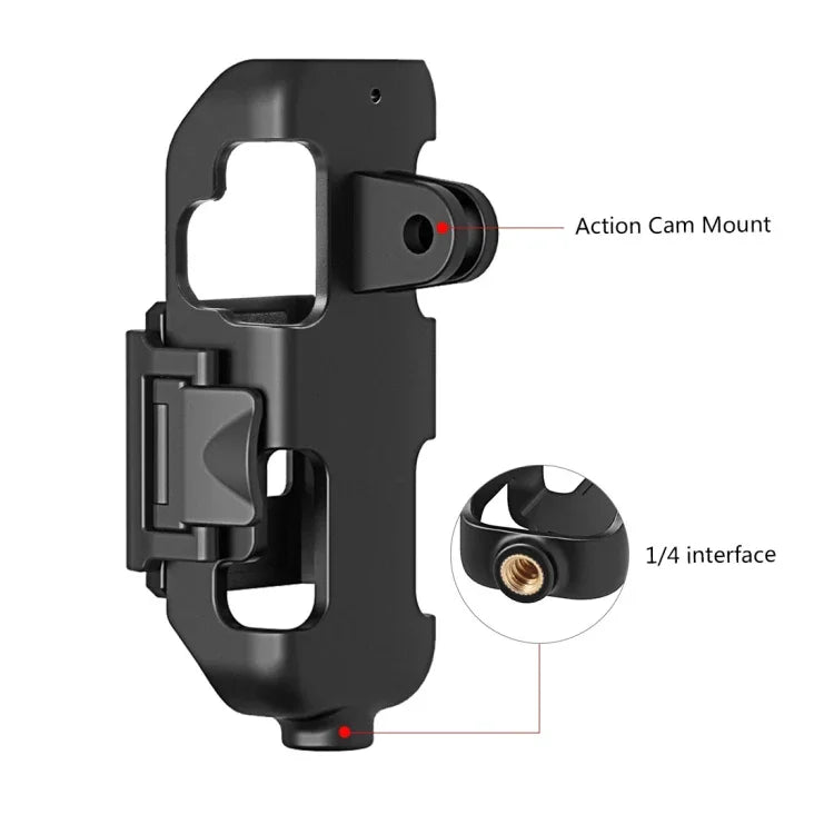 PULUZ เคสป้องกัน Housing Shell กรอบสำหรับ DJI OSMO Pocket / Pocket 2, สำหรับ DJI OSMO Pocket