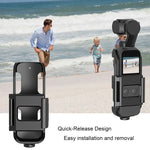 PULUZ เคสป้องกัน Housing Shell กรอบสำหรับ DJI OSMO Pocket / Pocket 2, สำหรับ DJI OSMO Pocket