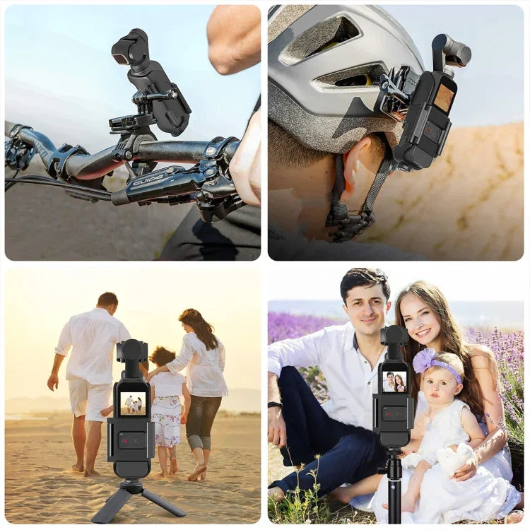 PULUZ เคสป้องกัน Housing Shell กรอบสำหรับ DJI OSMO Pocket / Pocket 2, สำหรับ DJI OSMO Pocket