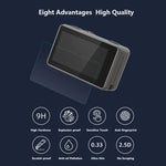 PULUZ เลนส์ + ฟิล์มกระจกนิรภัย 9H 2.5D สำหรับหน้าจอ LCD หน้าและหลัง DJI Osmo Action, สำหรับ DJI Osmo Action