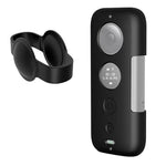 PULUZ เคสซิลิโคนป้องกันพร้อมฝาปิดเลนส์สำหรับ Insta360 ONE X, สำหรับ Insta360 ONE X(สีดำ), สำหรับ Insta360 ONE X(สีแดง)