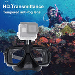อุปกรณ์กีฬาทางน้ำ PULUZ หน้ากากดำน้ำ แว่นตาว่ายน้ำสำหรับ GoPro, Insta360, DJI และกล้องแอคชันอื่นๆ
