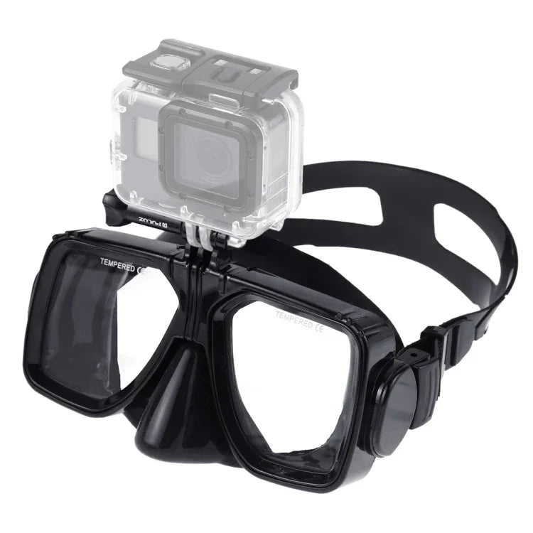 อุปกรณ์กีฬาทางน้ำ PULUZ หน้ากากดำน้ำ แว่นตาว่ายน้ำสำหรับ GoPro, Insta360, DJI และกล้องแอคชันอื่นๆ