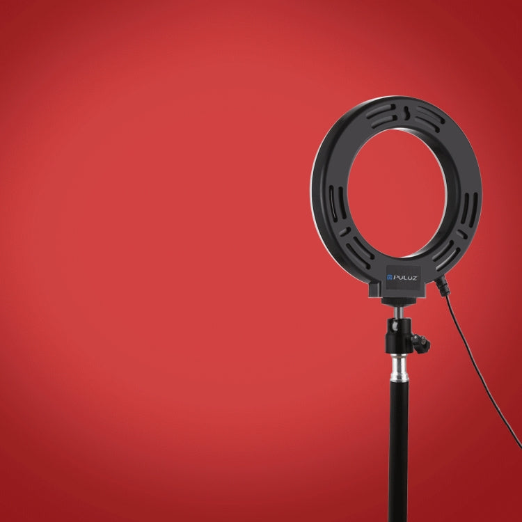 ไฟวงแหวน LED RGBW ปรับความสว่างได้ PULUZ 4.7 นิ้ว 12 ซม. USB 10 โหมด 8 สี สำหรับถ่ายวิดีโอ Vlogging พร้อมขาตั้งกล้องหัวบอล, 4.7 นิ้ว RGBW