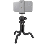 ขาตั้งกล้องขนาดเล็ก PULUZ Mini Octopus แบบยืดหยุ่นพร้อมหัวบอลสำหรับกล้อง SLR, GoPro, โทรศัพท์มือถือ, ขนาด: 25cmx4.5cm, ขาตั้ง 25 ซม.