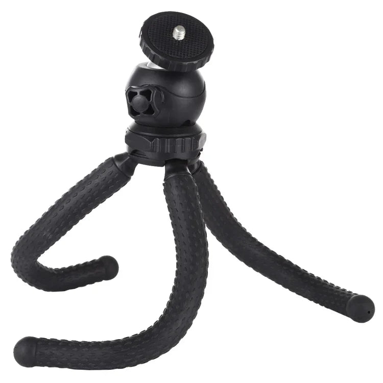 ขาตั้งกล้องขนาดเล็ก PULUZ Mini Octopus แบบยืดหยุ่นพร้อมหัวบอลสำหรับกล้อง SLR, GoPro, โทรศัพท์มือถือ, ขนาด: 25cmx4.5cm, ขาตั้ง 25 ซม.